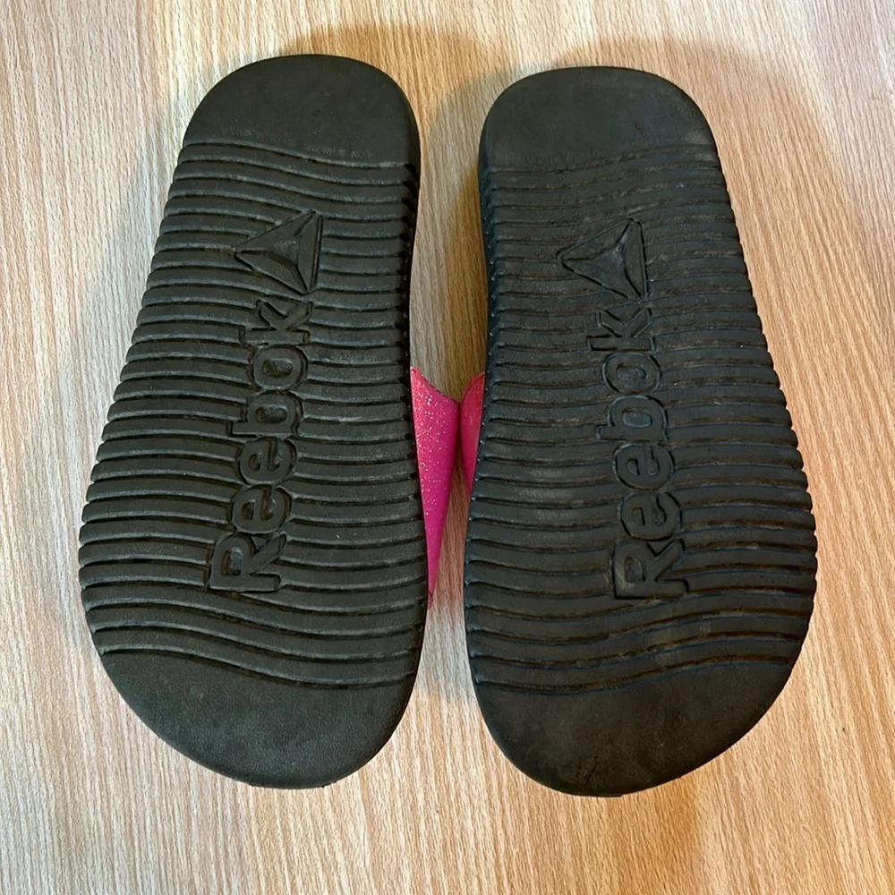 Reebok sparkly pink