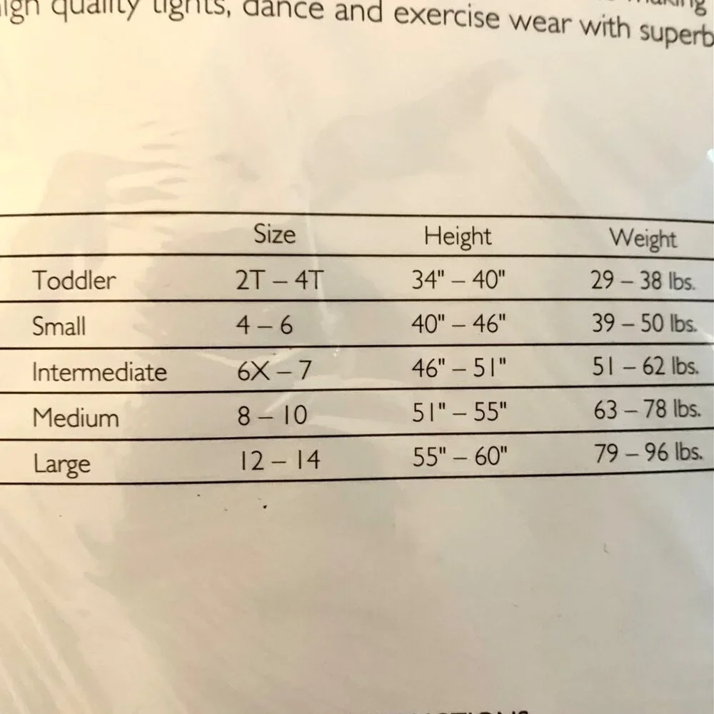 Danskin white tights