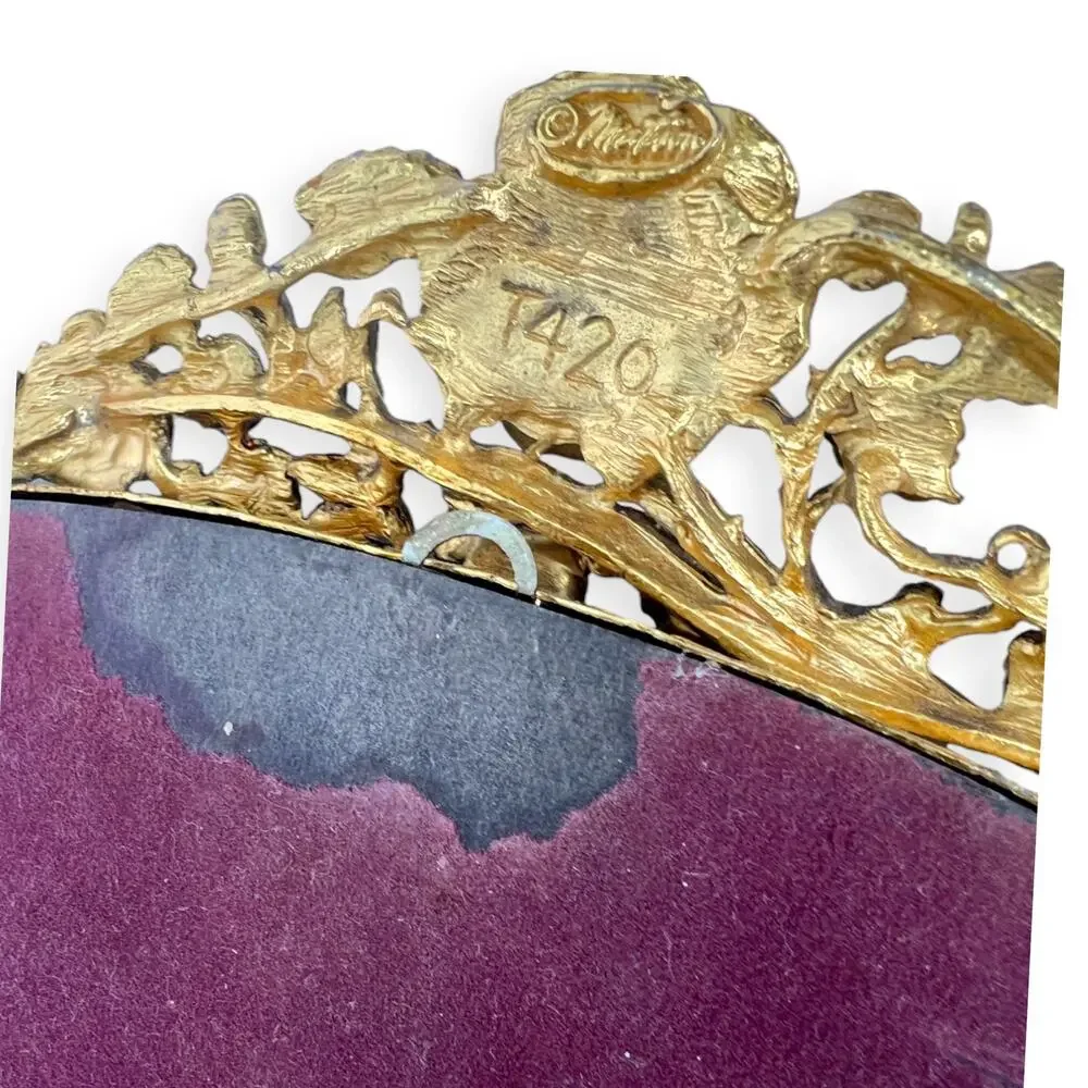 Vintage ornate gold