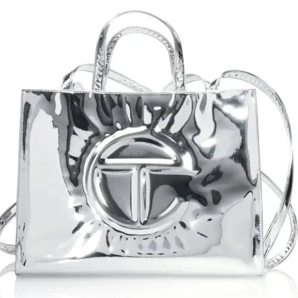 Telfar Medium Shopping Bag - Mirror