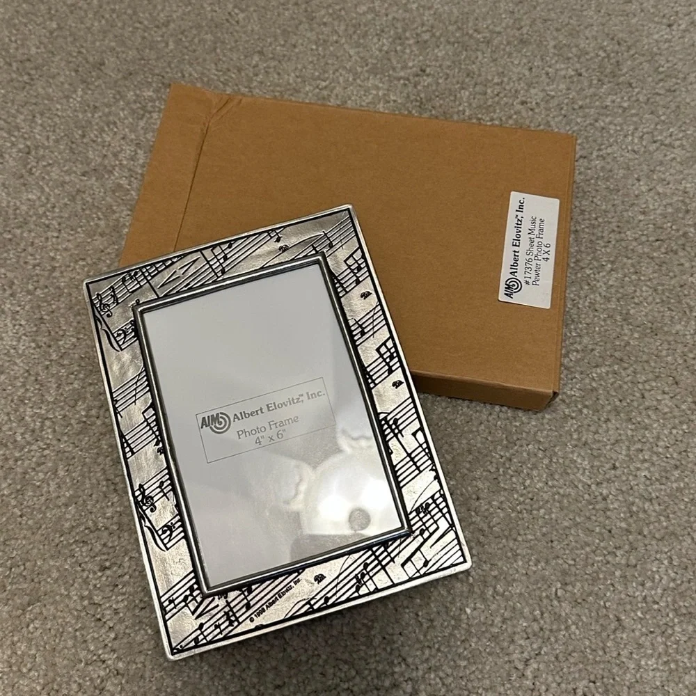 Pewter Albert Elovitz Inc Picture Frame