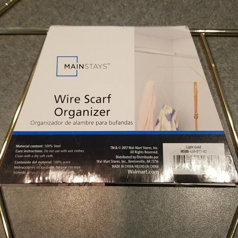 Mainstays wire scarf