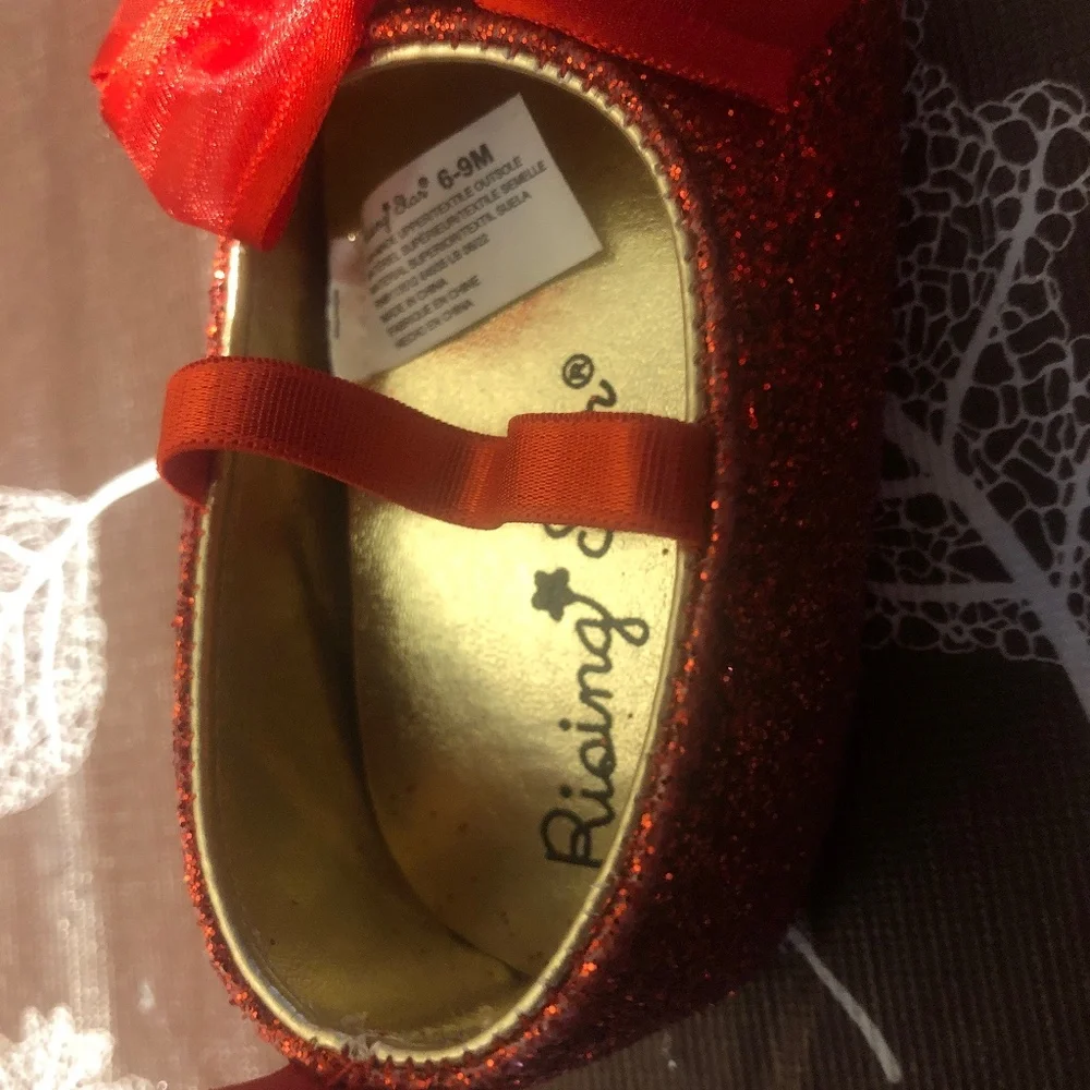 Rising Star red glitter
