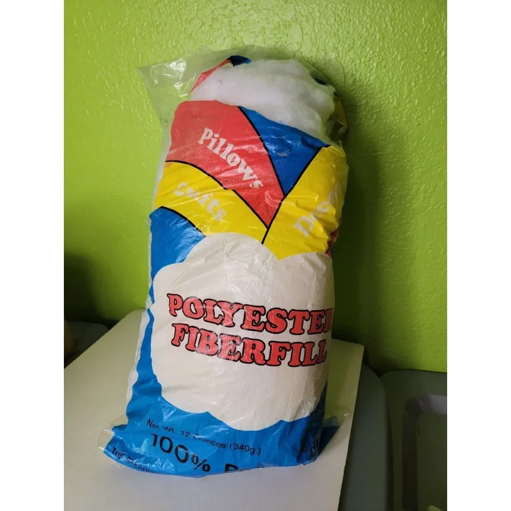 Vintage Polyester Filling 12oz Bag For Toys Pillows Decoration Stearns