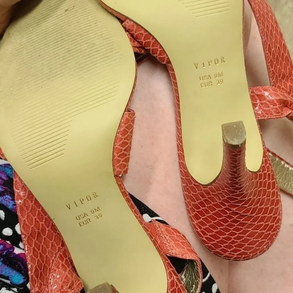 Touch of Nina snake skin