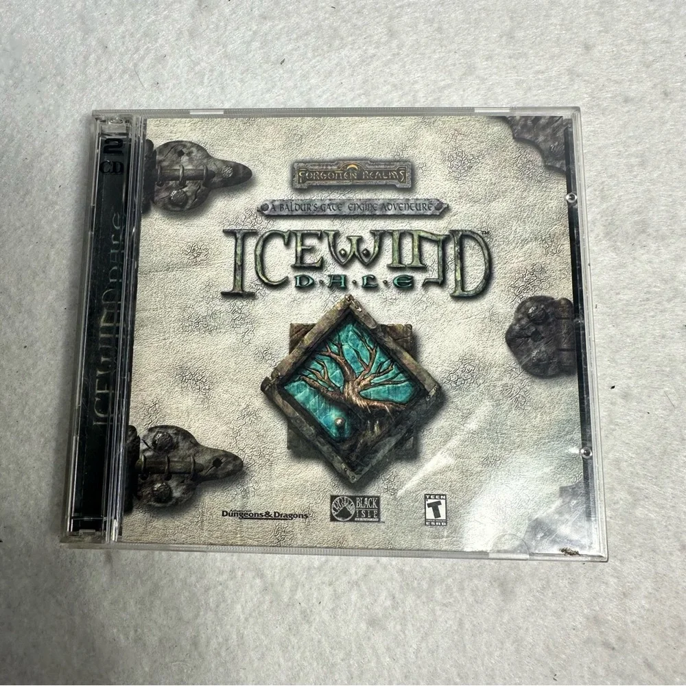 Icewind Dale Baldur's Gate Forgotten Realms Adv D&D Win95/98 PC 2-CD-ROM (2000)