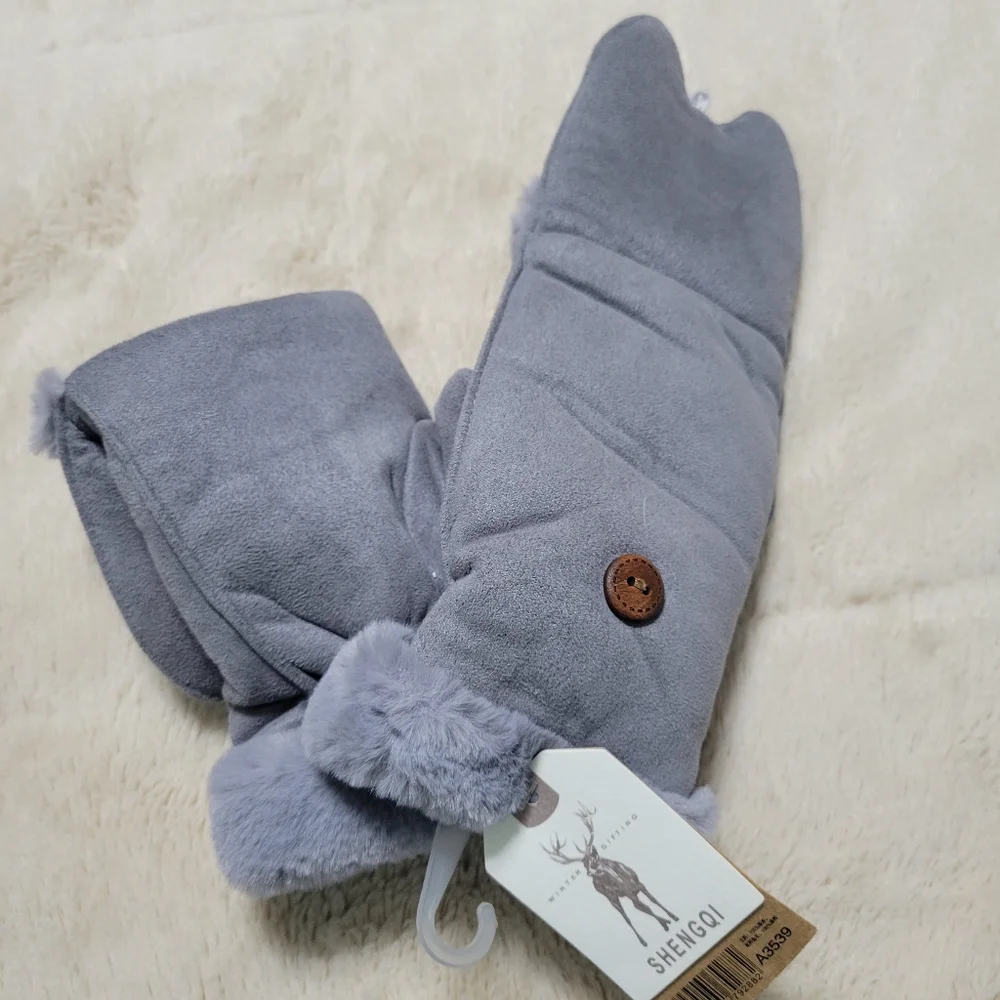 SHENGQI fingerless gloves