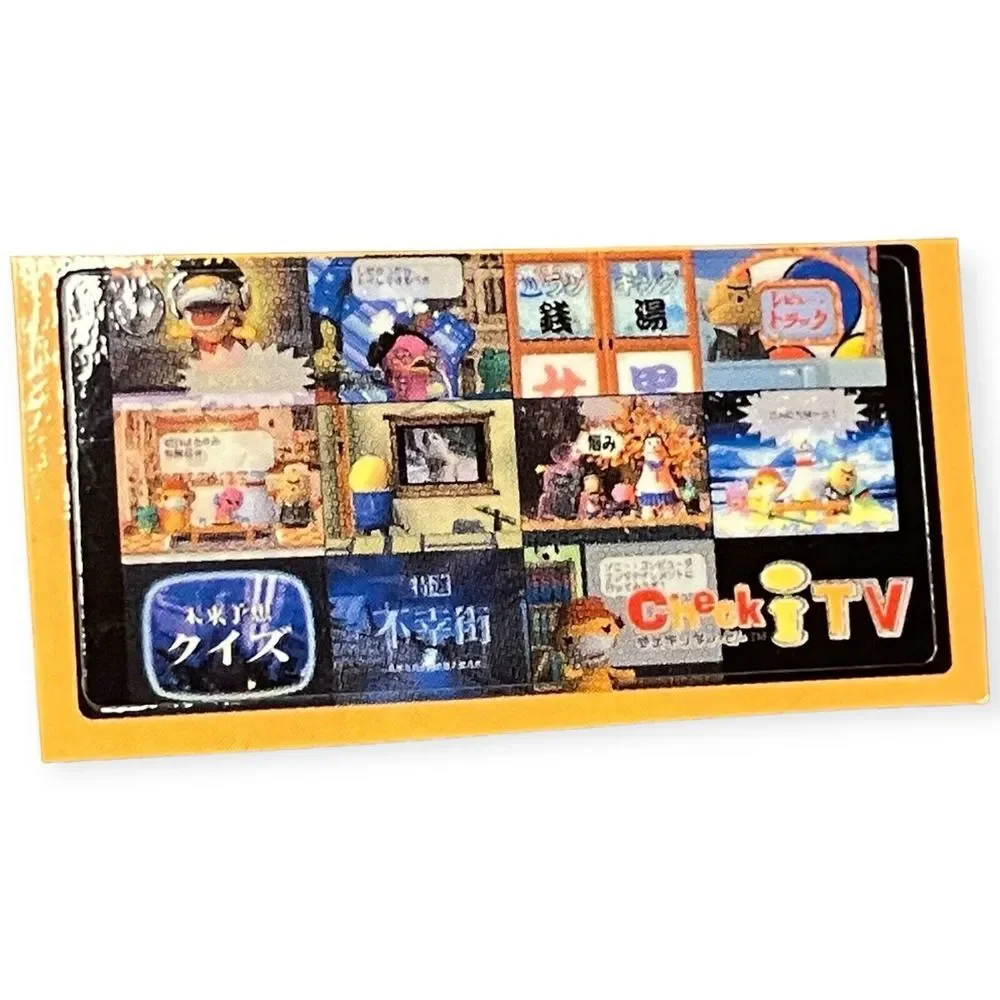 Sony PlayStation 2 PS2 Check‎ iTV RareOfficial Memory Card Sticker