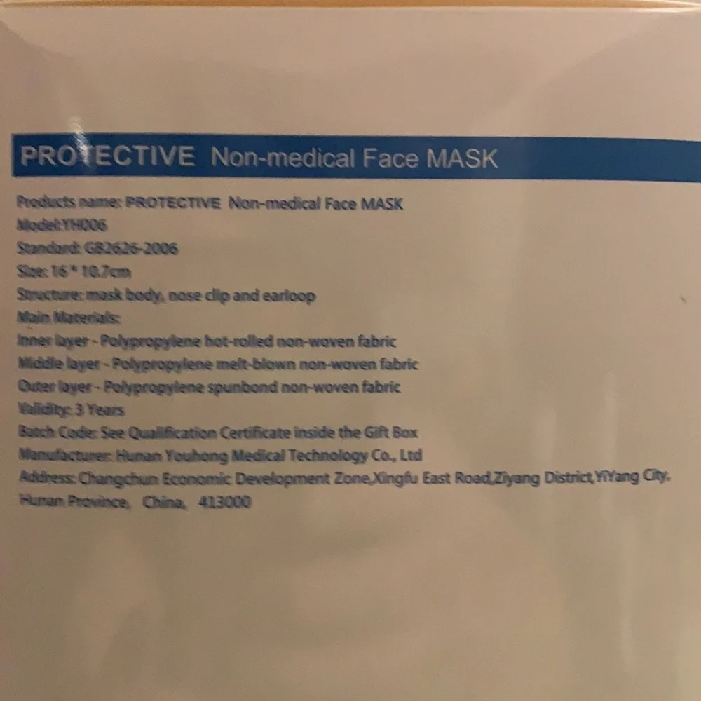 youhong kn95 protective