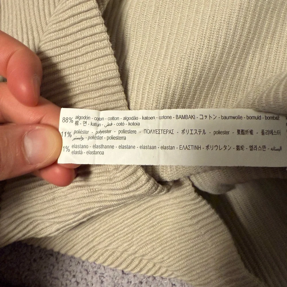 Zara size glove