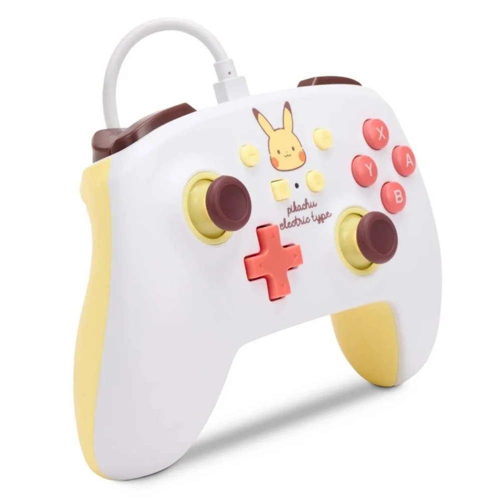 Pokemon PowerA Enhanced Nintendo Switch Wired Controller- Pikachu Electric Type