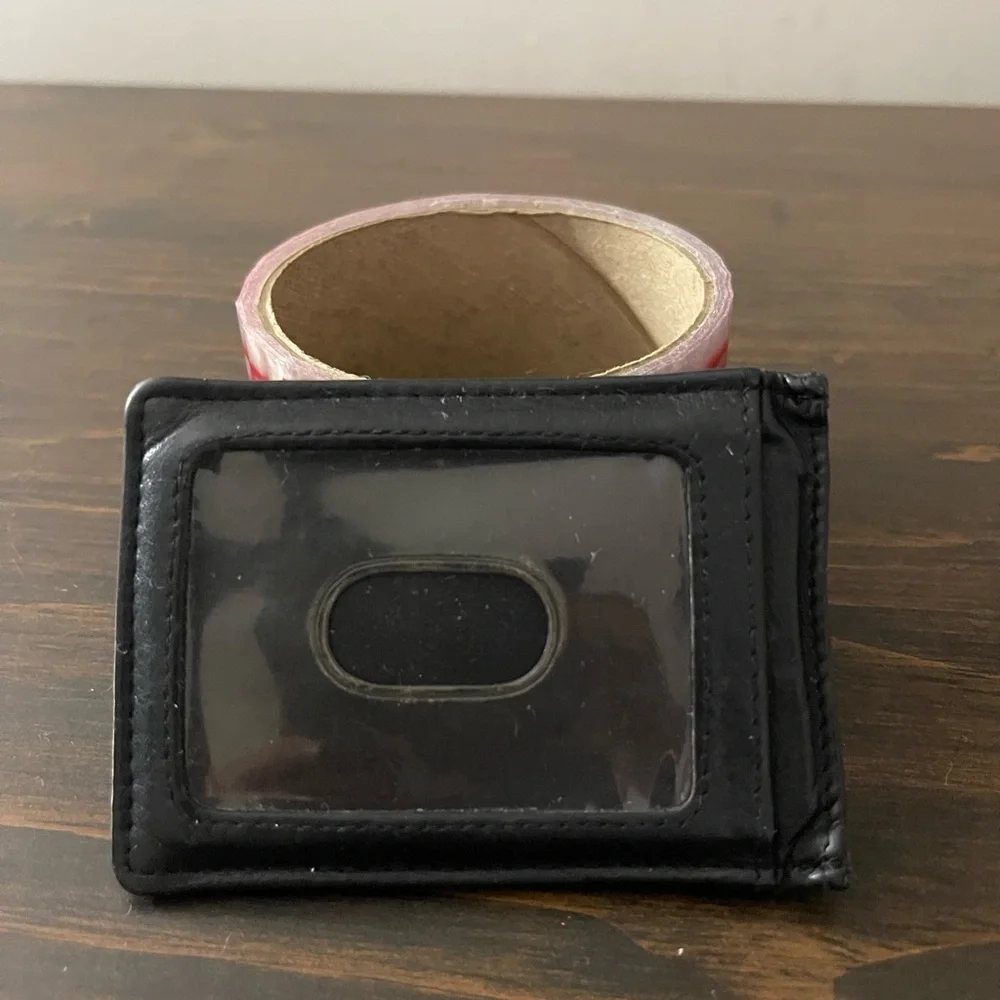 Pittsburgh Steelers Leather Cash & Cardholder.
