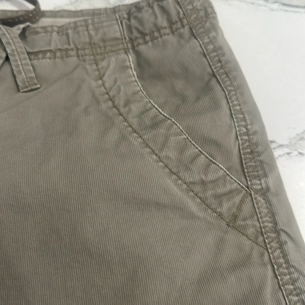 Jordan Cargo Shorts Mens 40 Brown Ripstop Military Baggy Drawstring