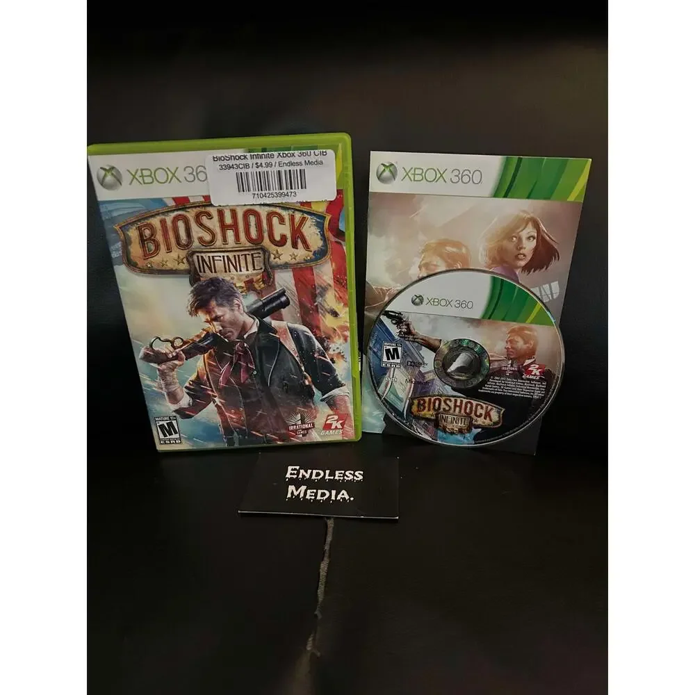 BioShock Infinite Microsoft Xbox 360 CIB Video Game