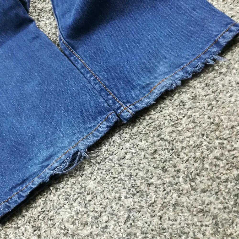 Vintage Y2K Levis SilverTab Jeans Slim Straight 31x32 (Fits 32x32) Flap Pockets