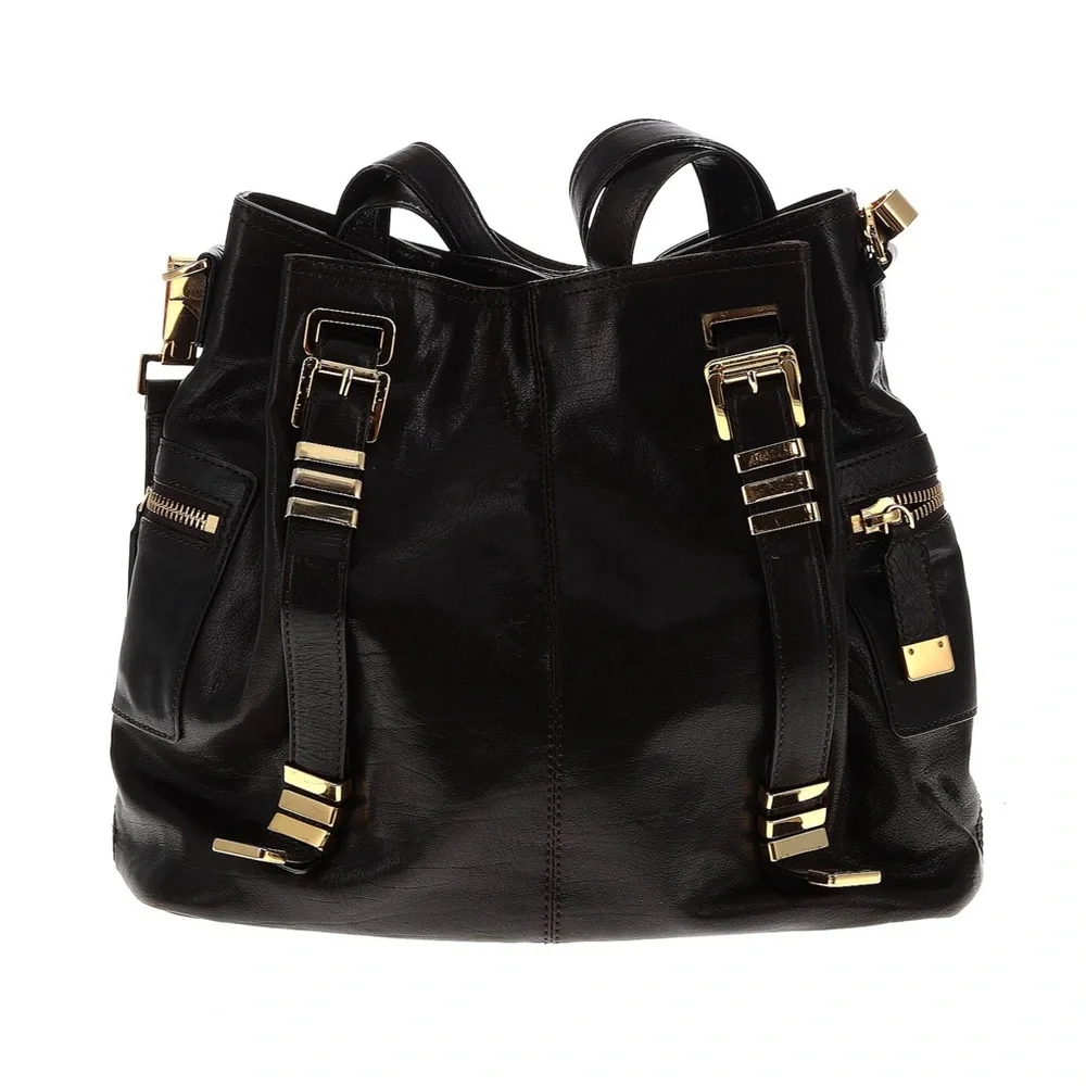 Pre-Loved Stunning Designer Michael Kors Collection Leather Satchel Purse Bag