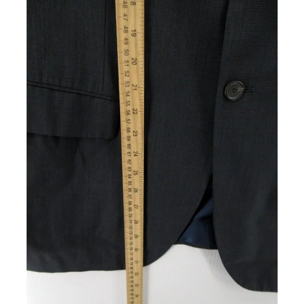 Jil Sander Sport Coat 42 Blazer Jacket Houndstooth Wool Tailor Made 56