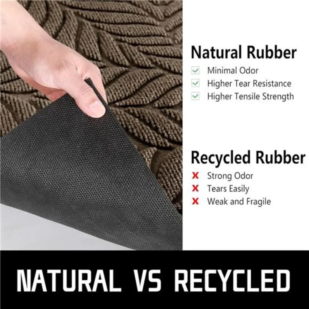 Sturdy Door Mat, Heavy Duty Front Welcome Mats for Home Entrance Outdoor Indoor