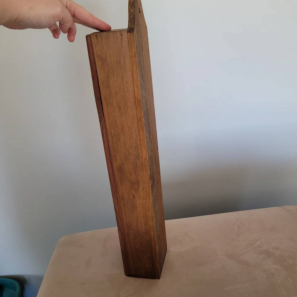 Heart Wooden Shelf 24 tall
