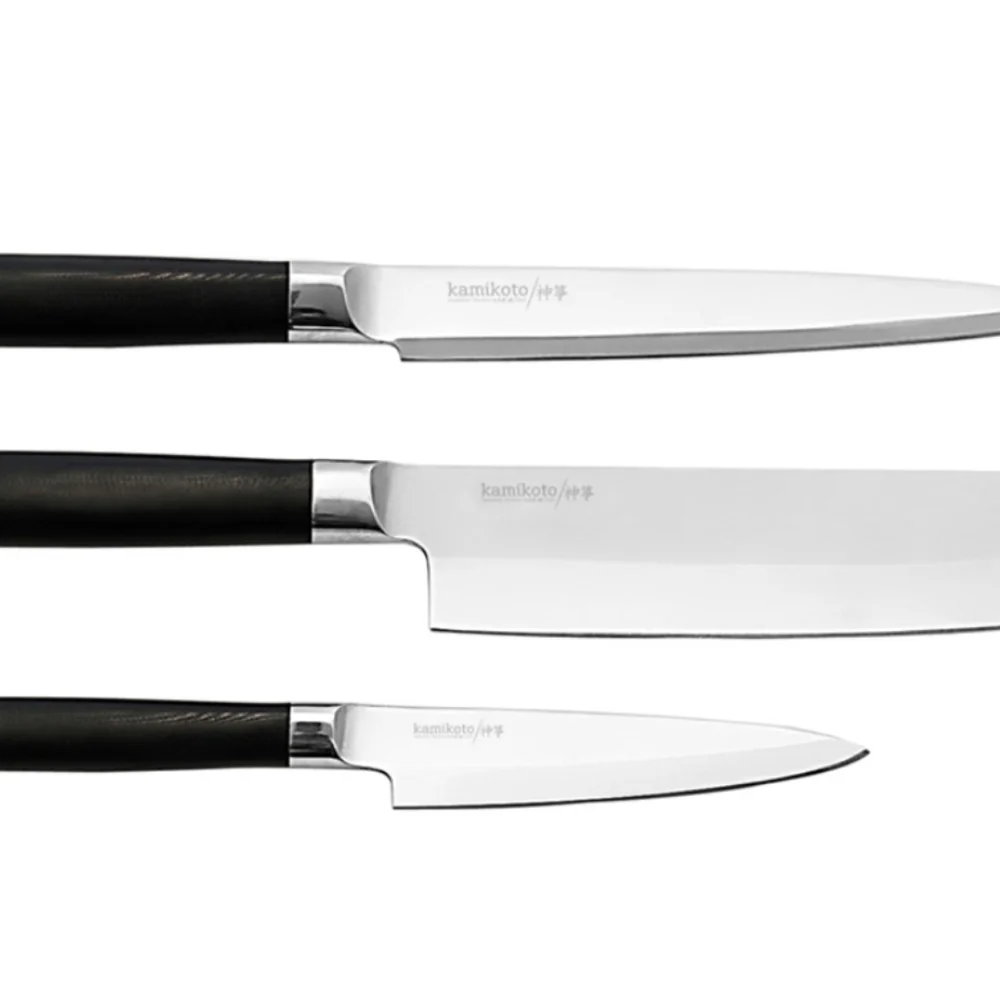 Kitchen knife set - Best Chef Knives - Ibaraki Steel- Japanese Kitchen Knives