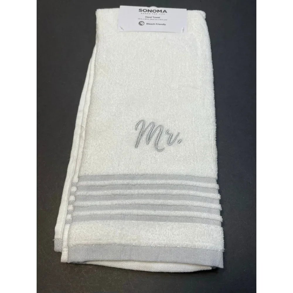 Kohl's Sonoma Bath Hand Towel Mr. wedding 16