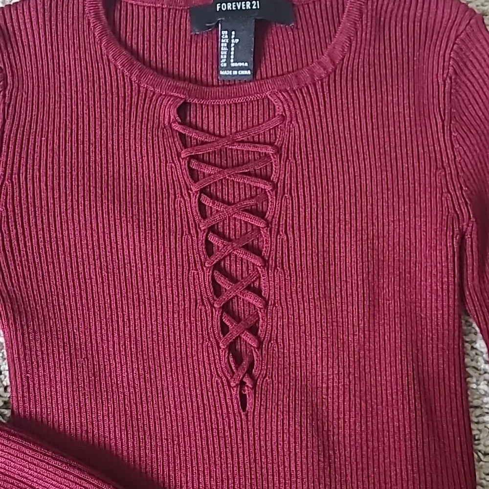 Forever 21 fitted ribbed