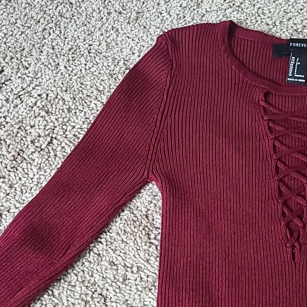 Forever 21 fitted ribbed
