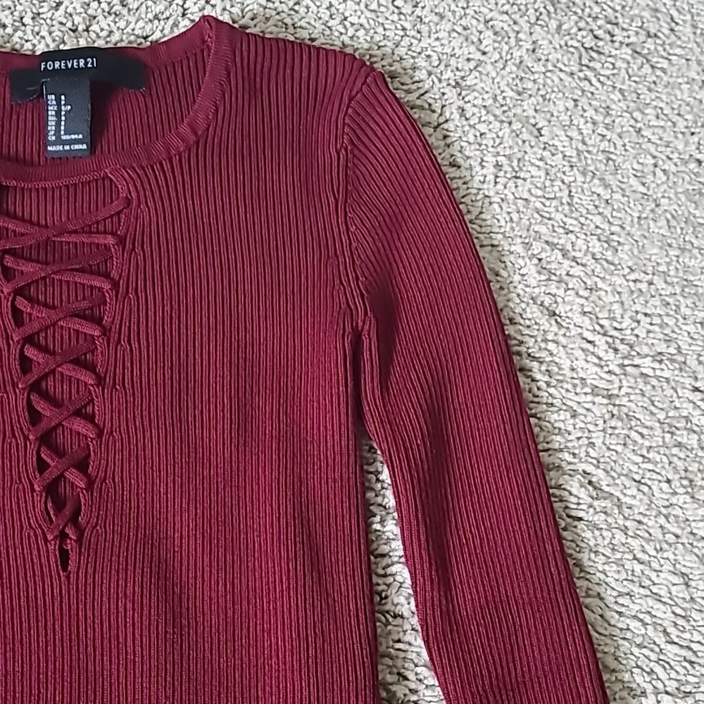 Forever 21 fitted ribbed