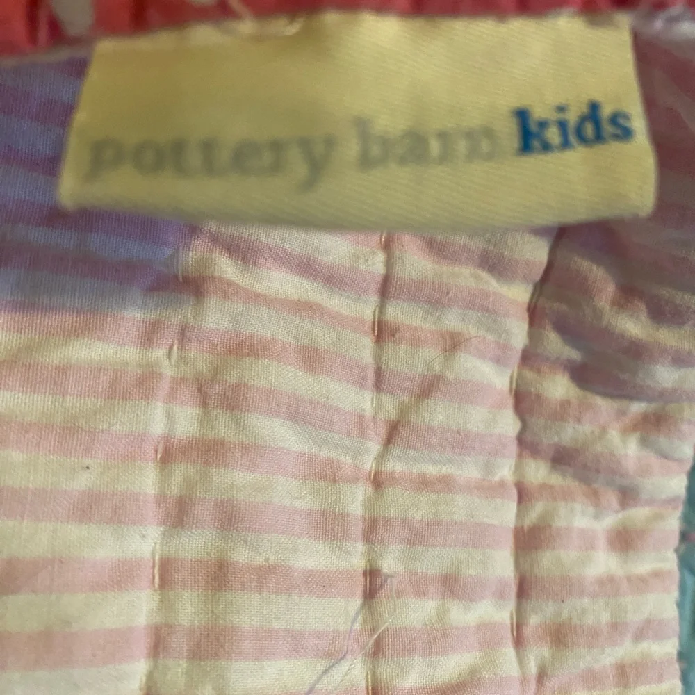 Pottery Barn Kids comforter sham