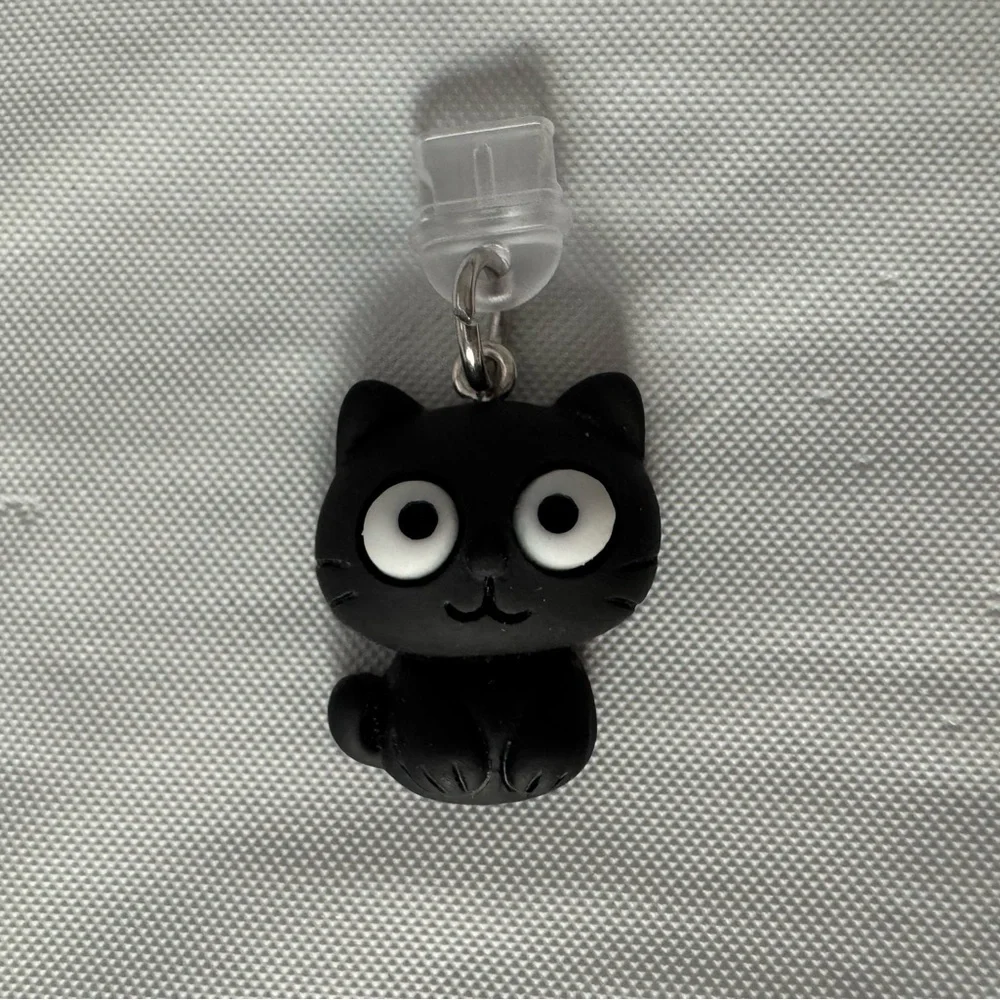 🛍️ Add-on -- Black Cat USB-C Dust Plug