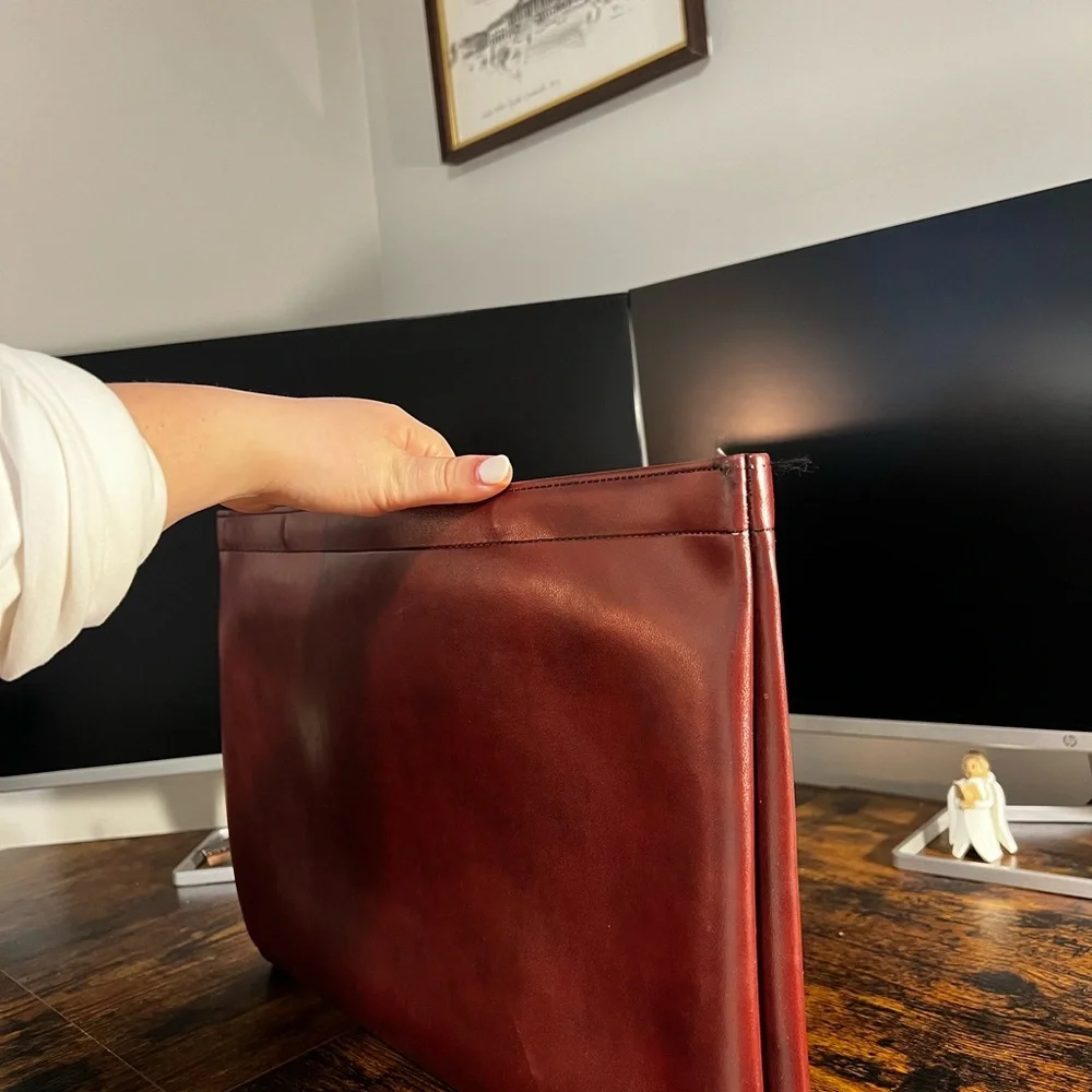 N/A brown leather