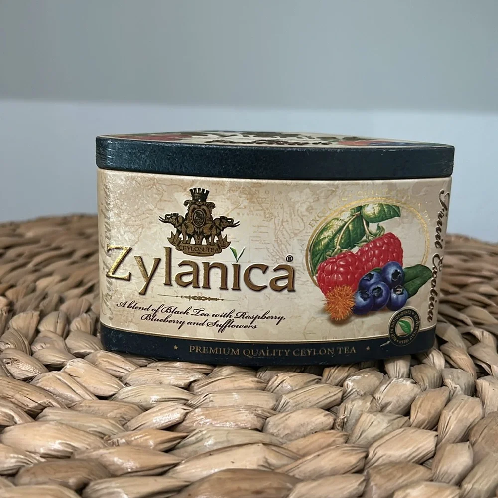 Beautiful Tin Box from Lithuanian Tea