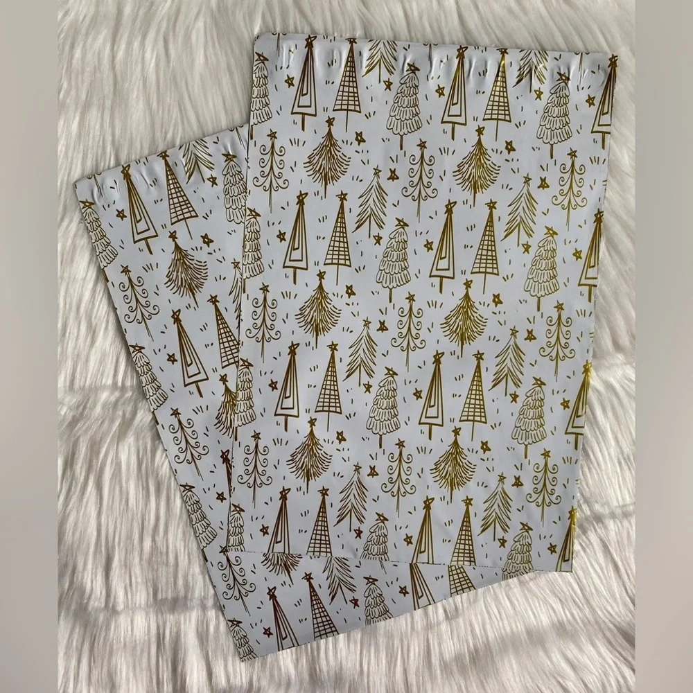 100 10x13 Golden Trees Poly Mailers