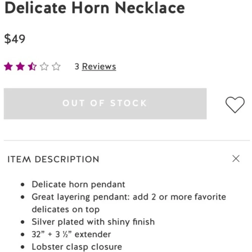 Stella & Dot gorgeously delicate