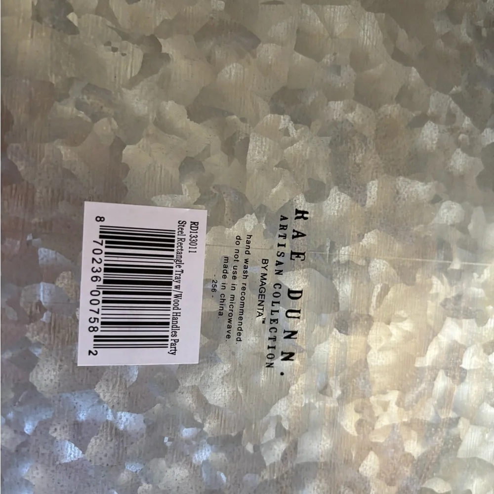 Galvanized Metal Party Tray