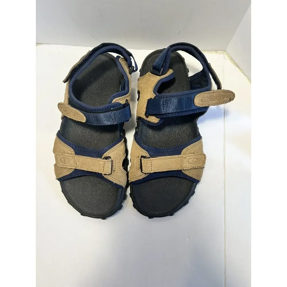 Dexter Men's Leather Tan/blue Sandals Beach Fishing Outdoor Shoes Size 10m