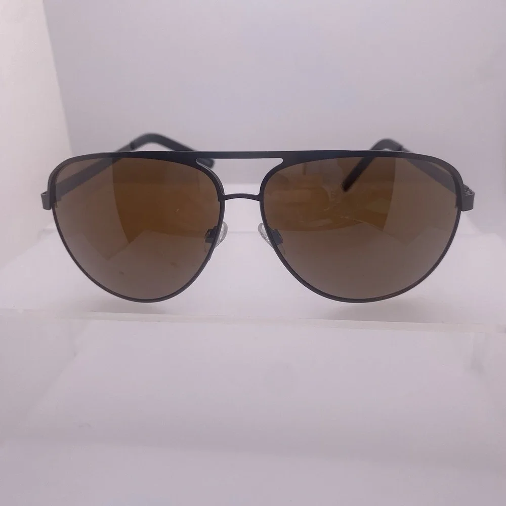Foster Grant Sunglasses NS1117 PV3480 Aviator Brown 316