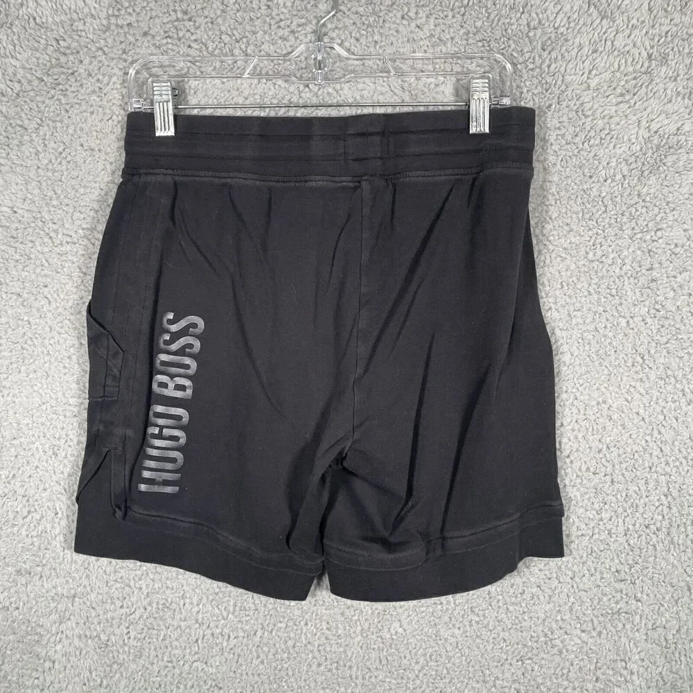Boss Hugo Boss Black Shorts Sweat-Short Mens Size Small