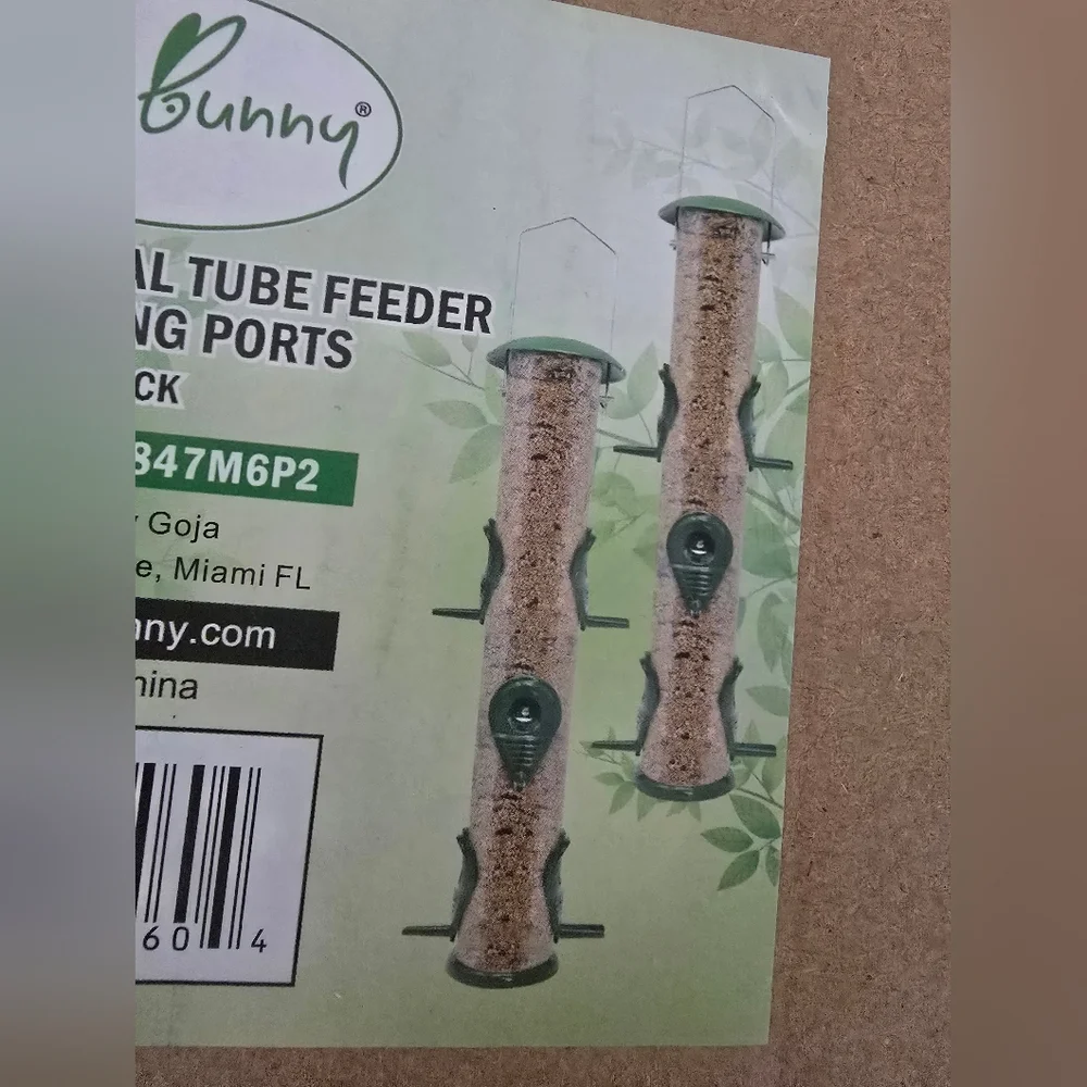 Green Bird Feeer 2 Pack