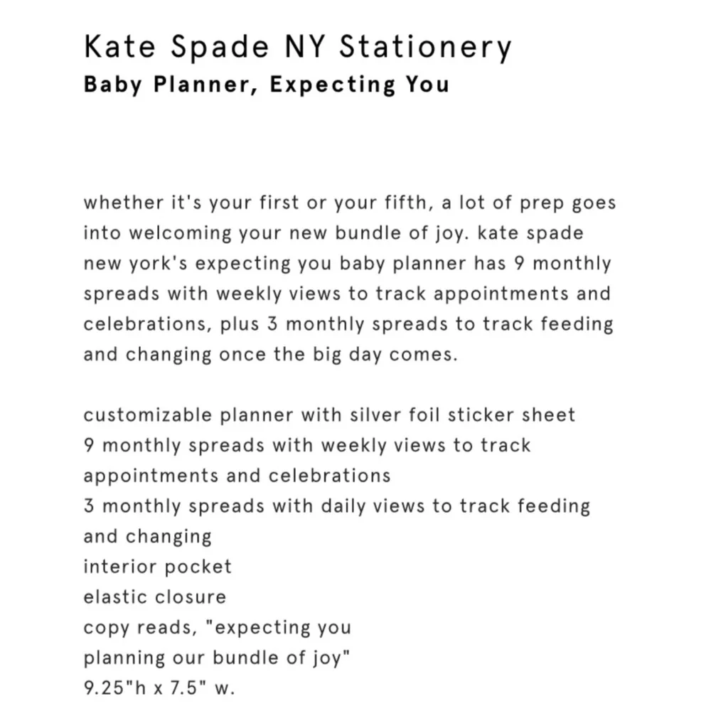 kate spade brand new