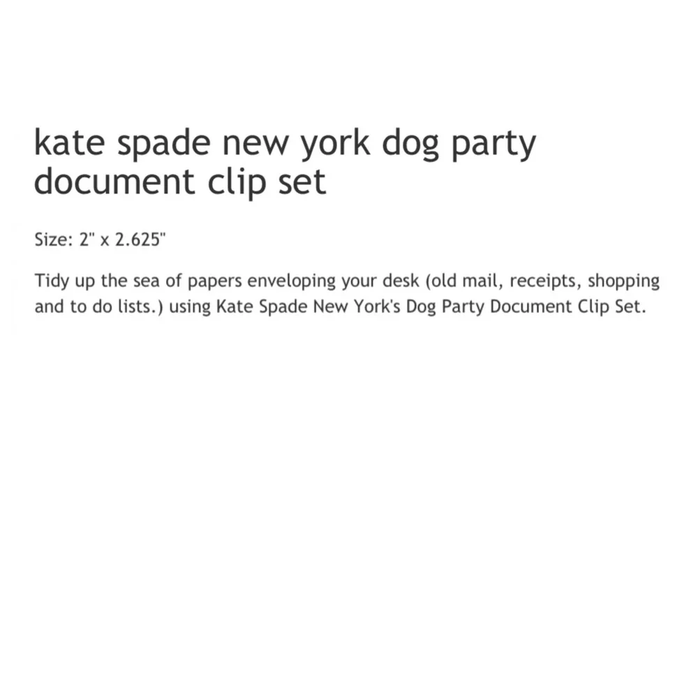 kate spade only clips