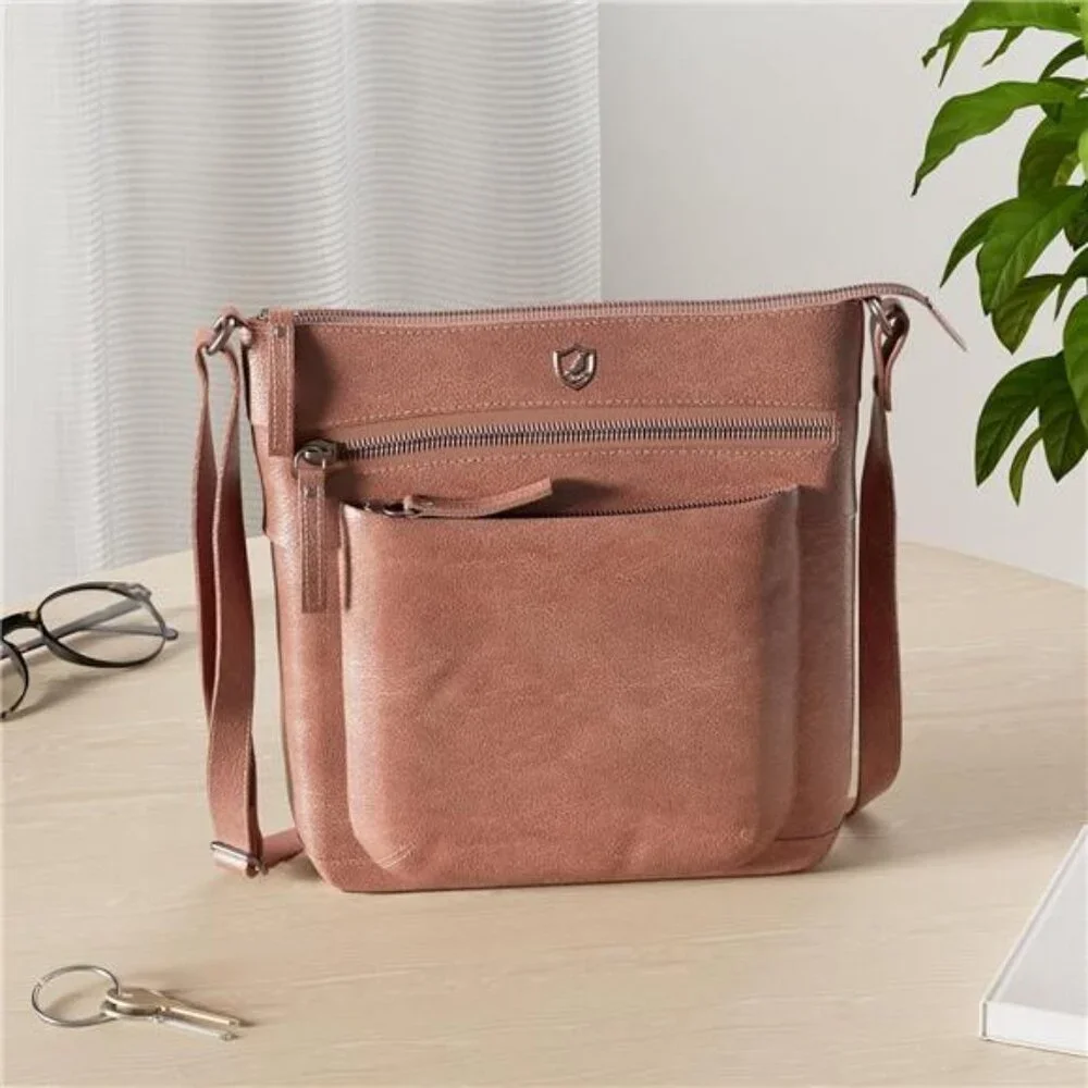 Real Leather Purse for Women Crossbody Bag Travel Shoulder Handbag Small