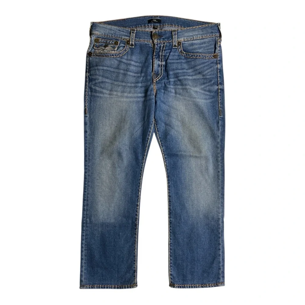 Men’s True Religion Ricky Super T Straight Leg Jeans