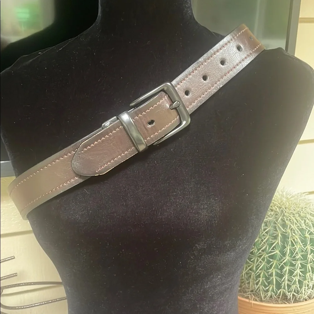 Levi's Brown Leather Belt Classic Design