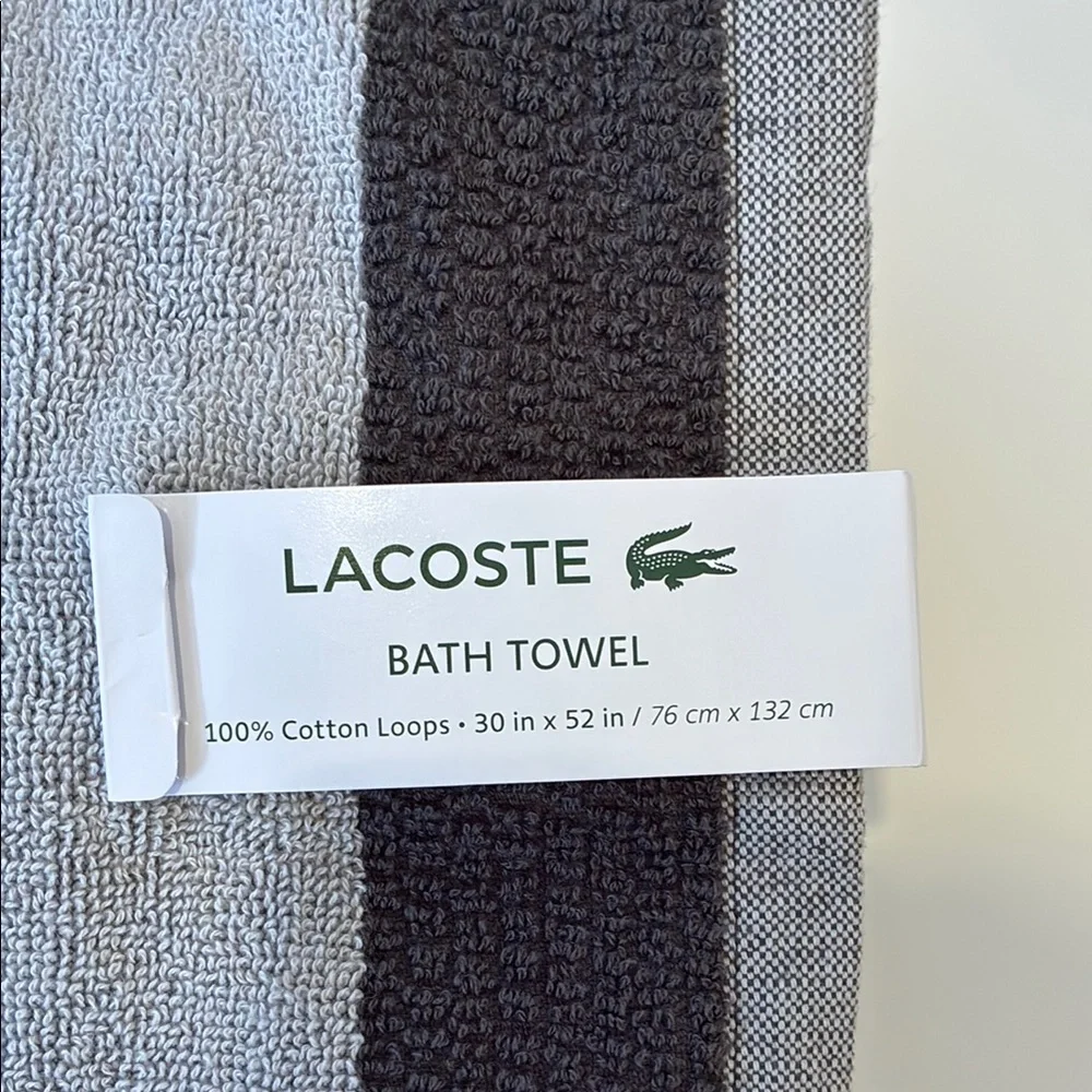 Lacoste indulge plush