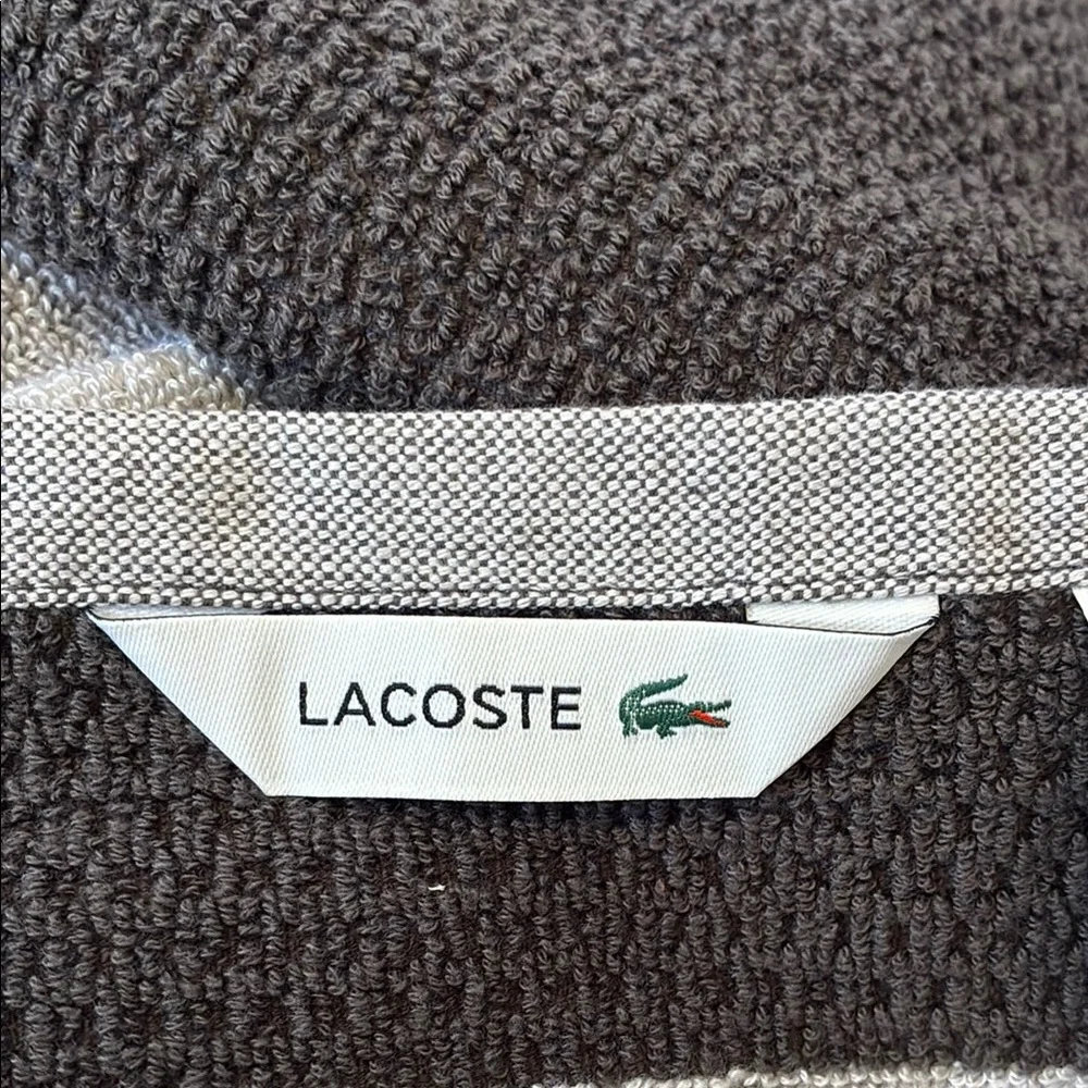 Lacoste indulge plush