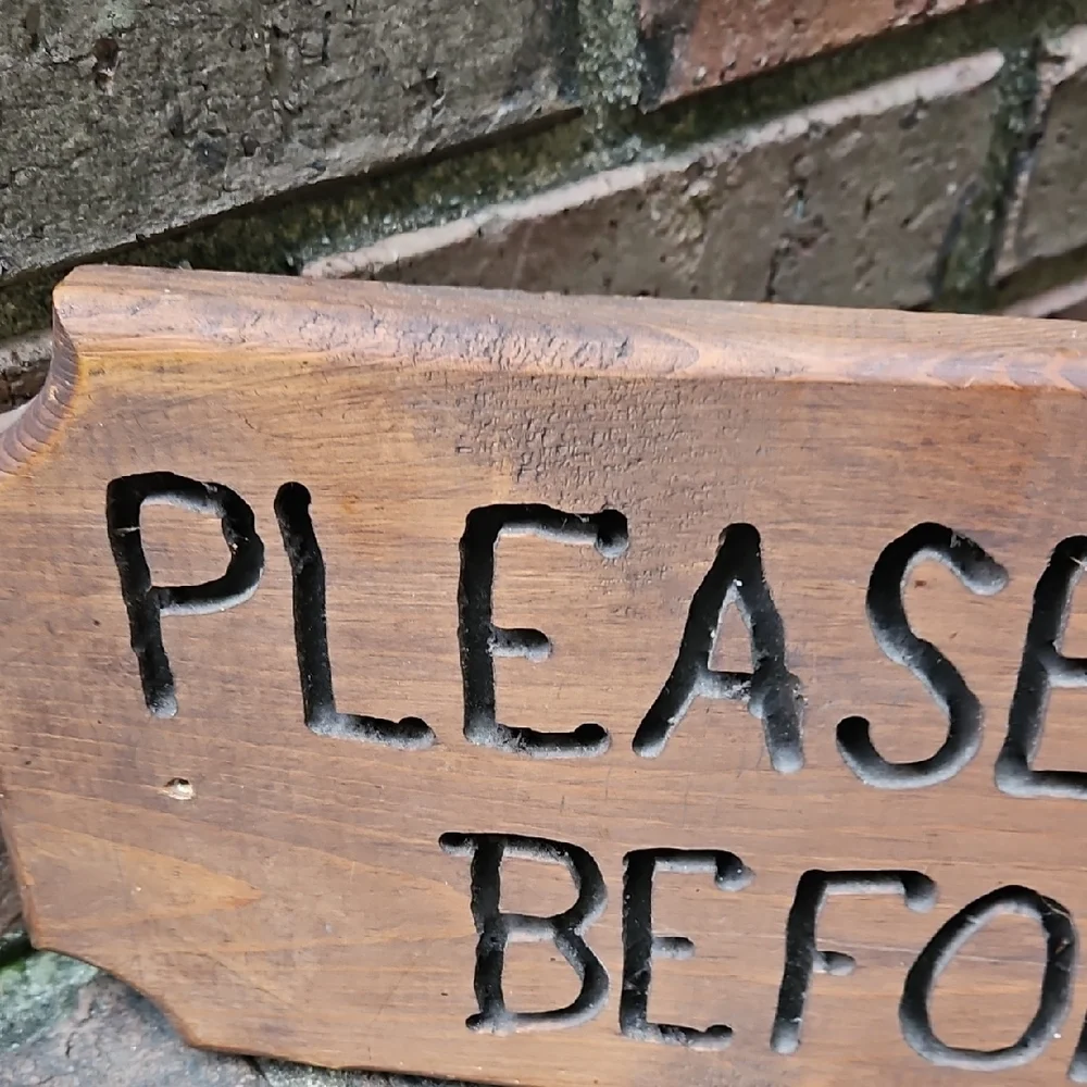 Vintage rustic handmade