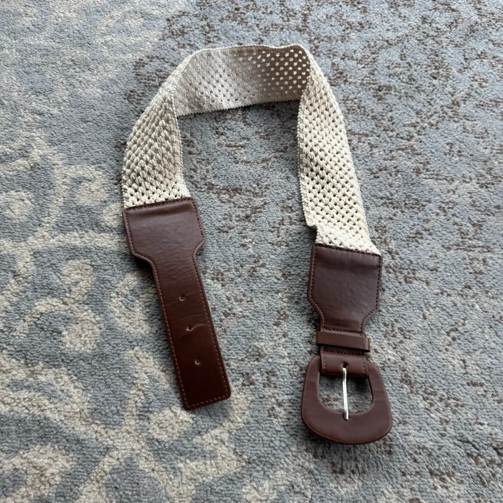 Vintage crochet elastic