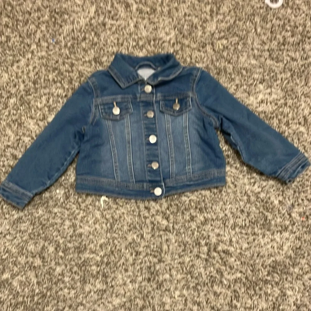 The Children's Place Blue Jean Jacket Classic Style
