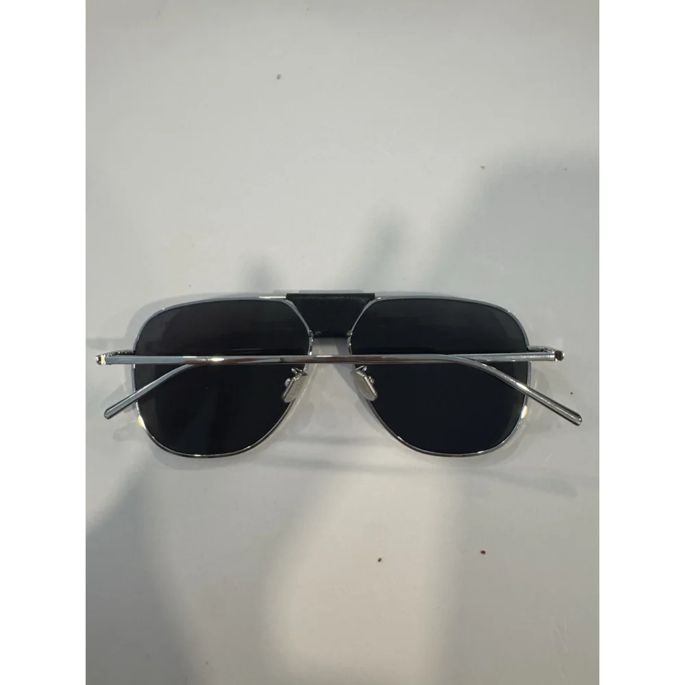 Berluti BL40030U Sunglasses Silver Clear Black, 59°13, 150 Eyewear